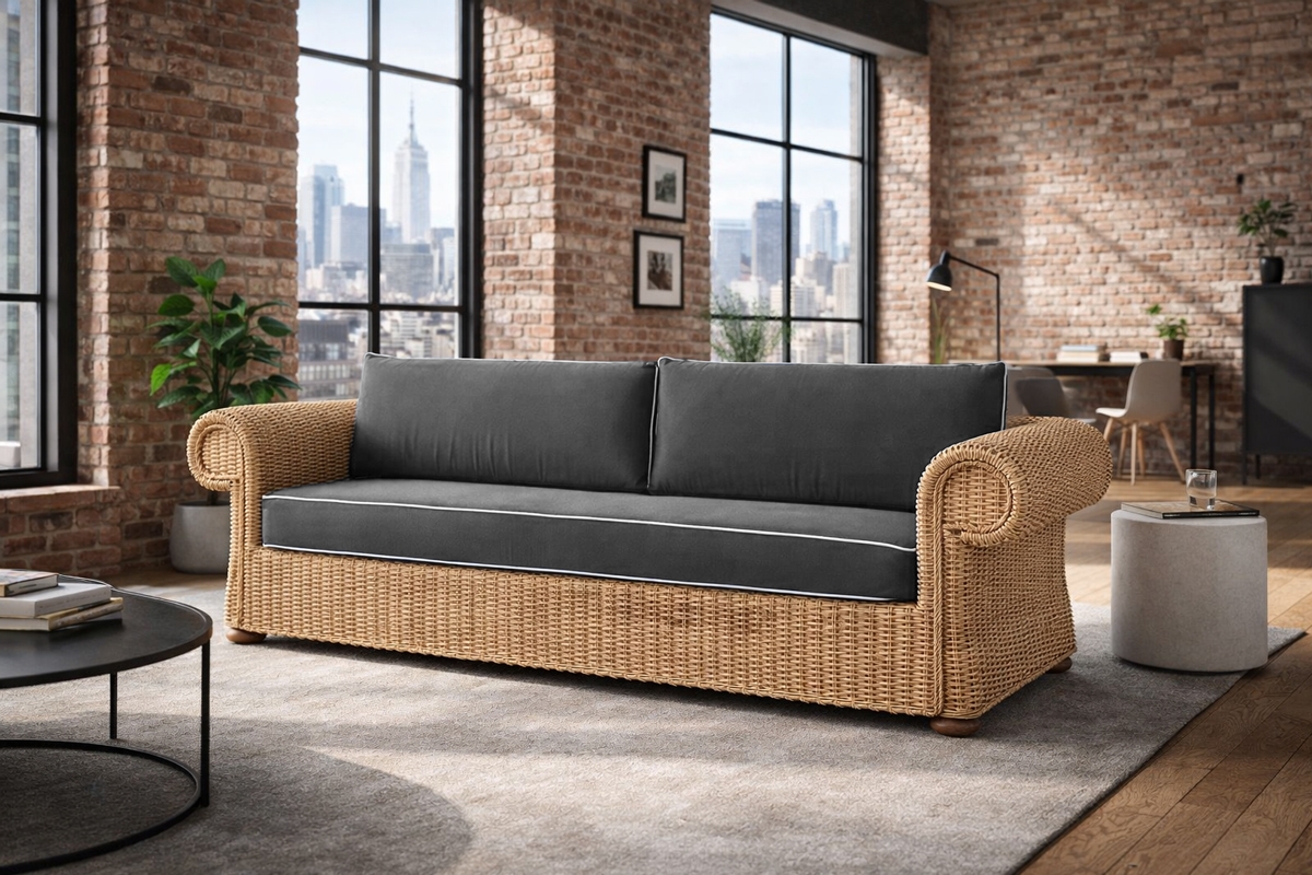 Professor Brown - divano 3 posti -...