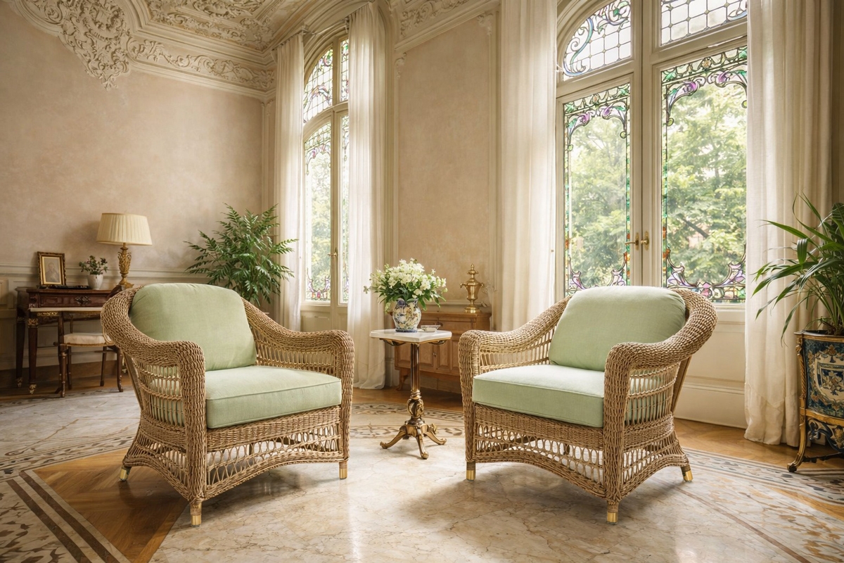 Classica Over - poltrona - rattan