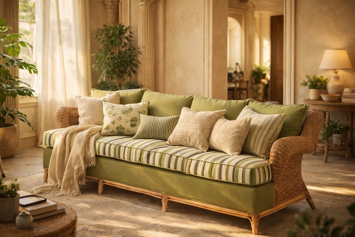 tosca - 3-Sitzer Sofa - rattan