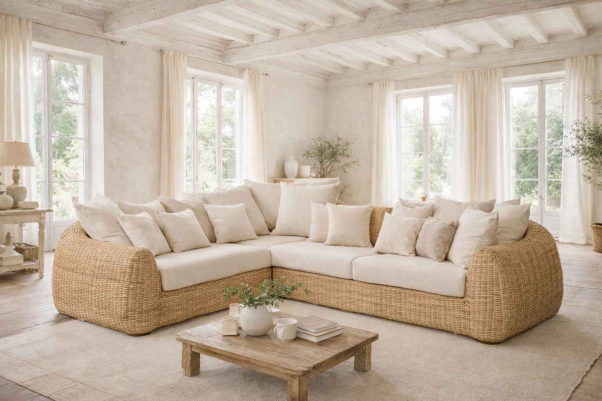 Mango - hecksofa - rattan