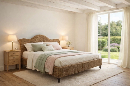 Mendelssohn - bed - Rattan