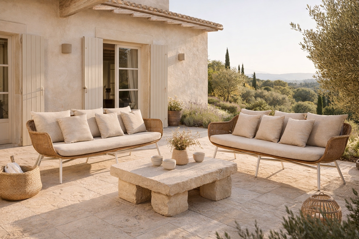 Còco - 3 seater sofa - fiber