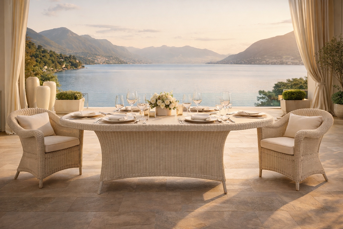 consueto - oval dining table