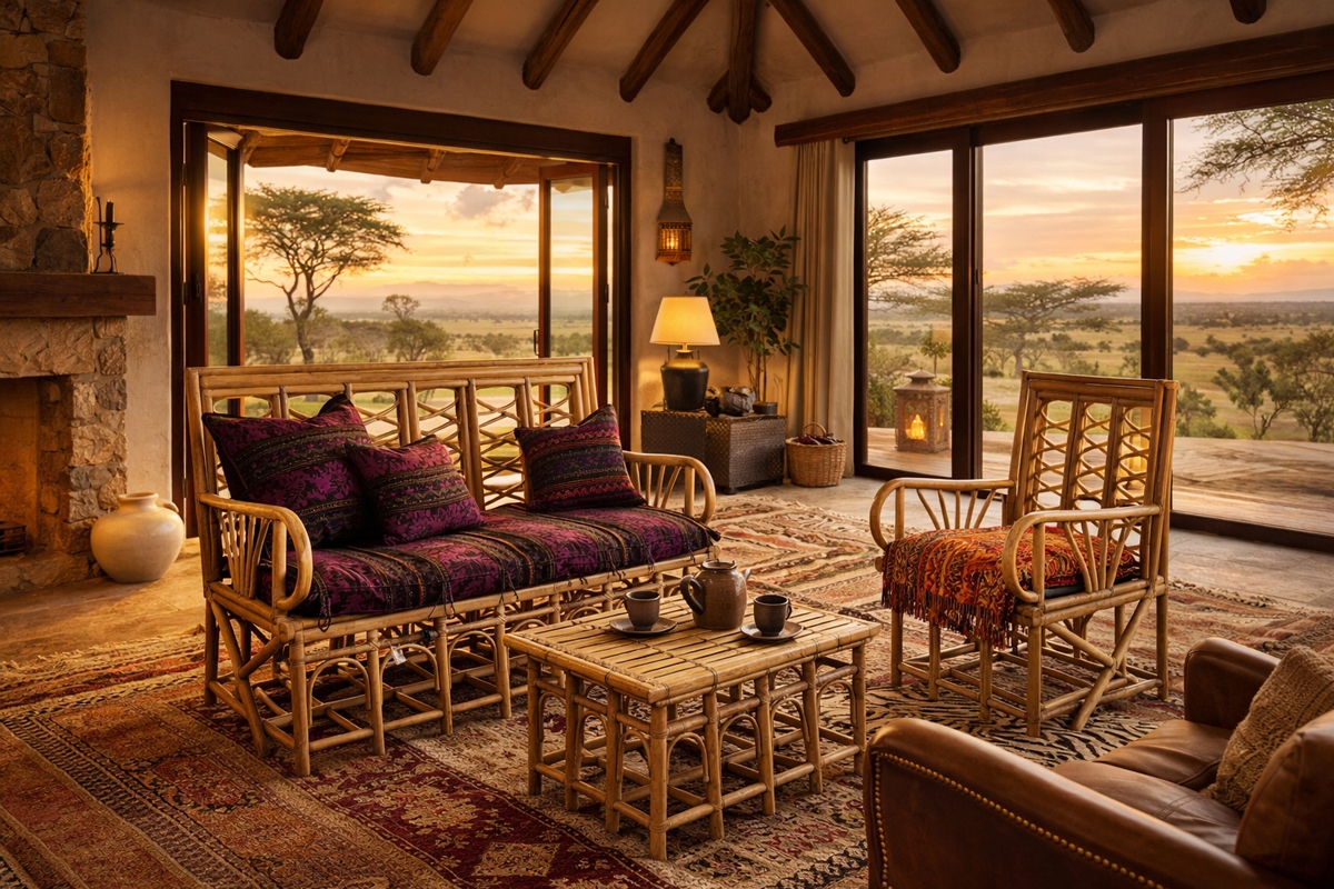 Afrika - Bank - Rattan