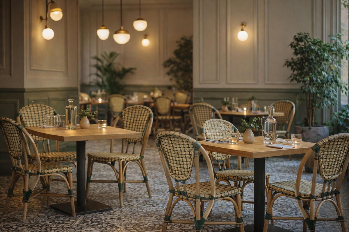 Bistrot SB05 - Rattan Frame