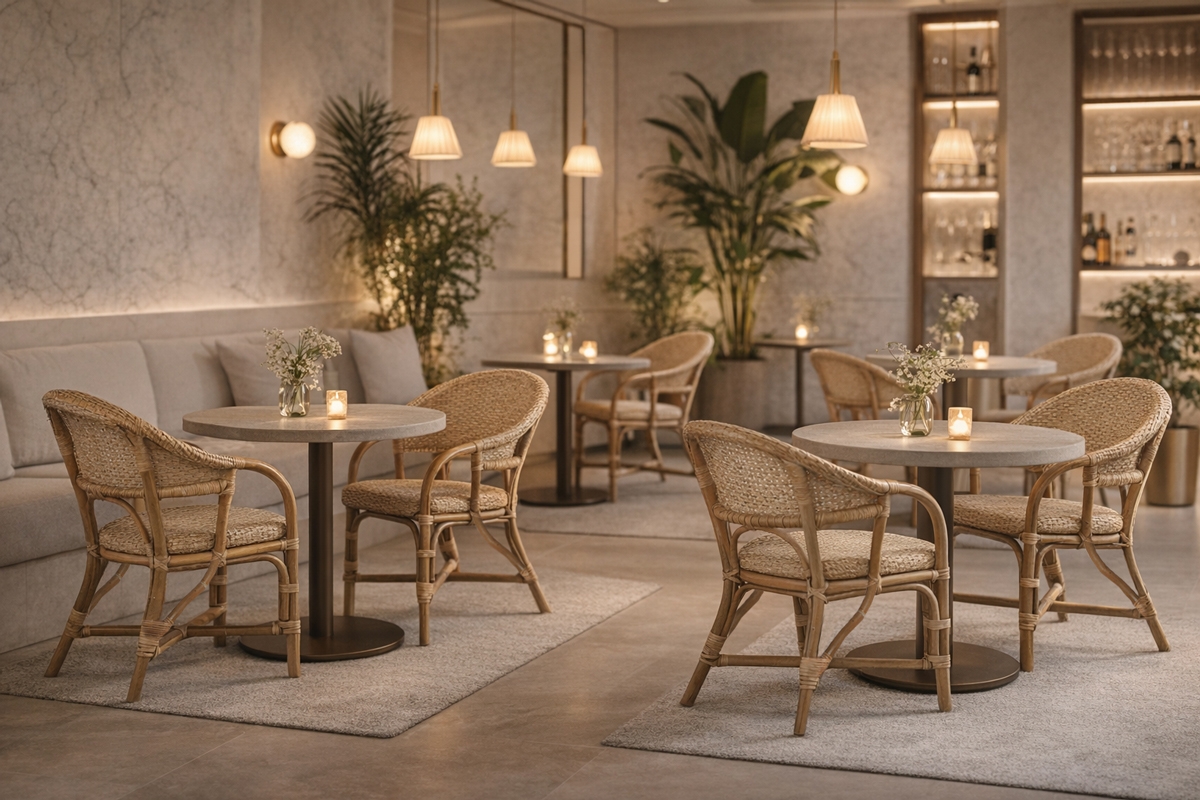 Bistrot CB02 - Natural Rattan