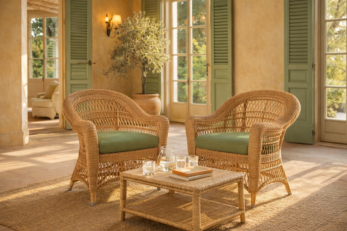 Classica - dining armchair - rattan