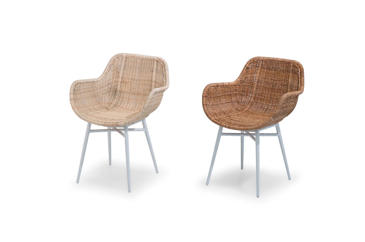 Còco - dining armchair - rattan