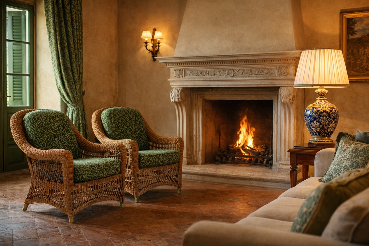 Classica Over - bergere - rattan