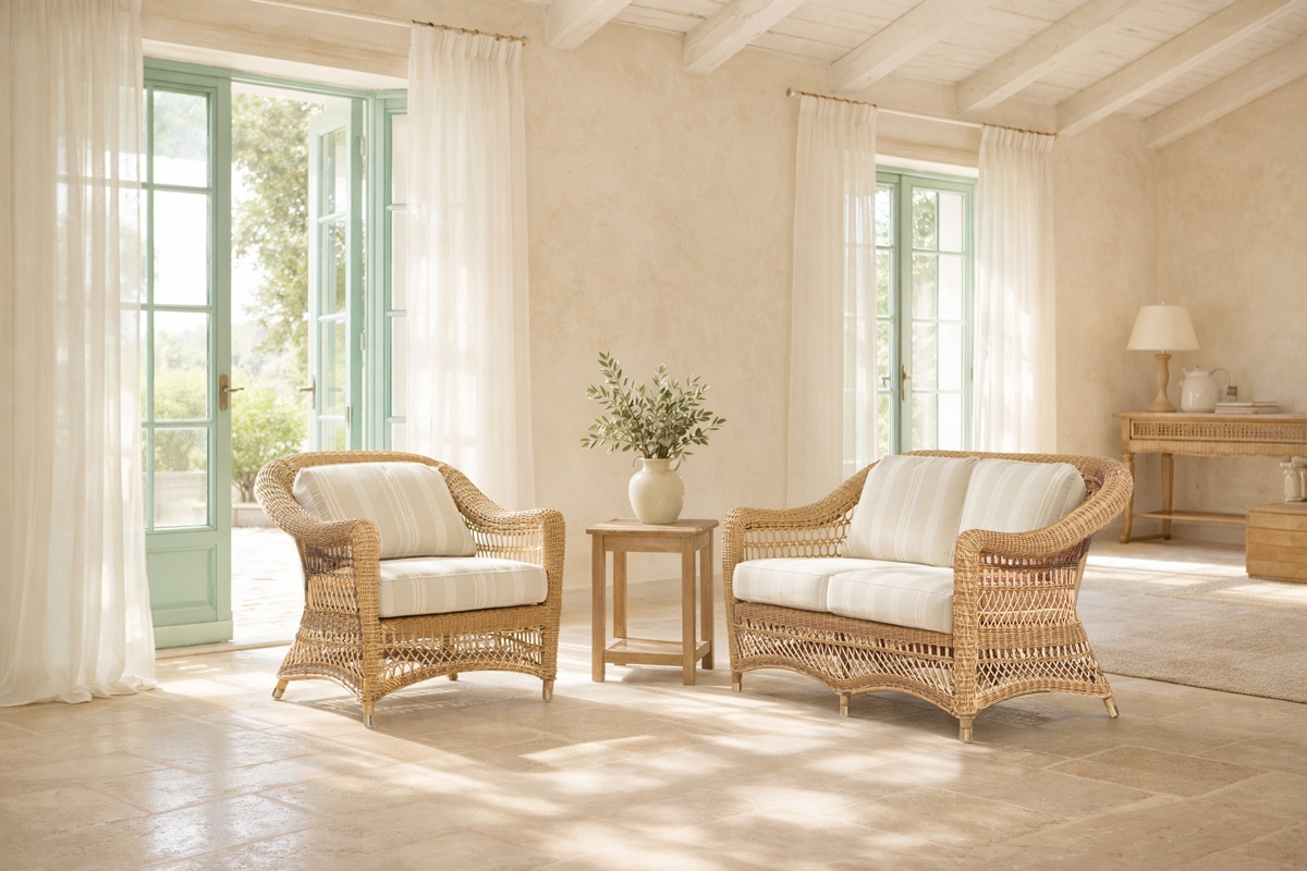 Classica Over - 2-Sitzer Sofa - rattan