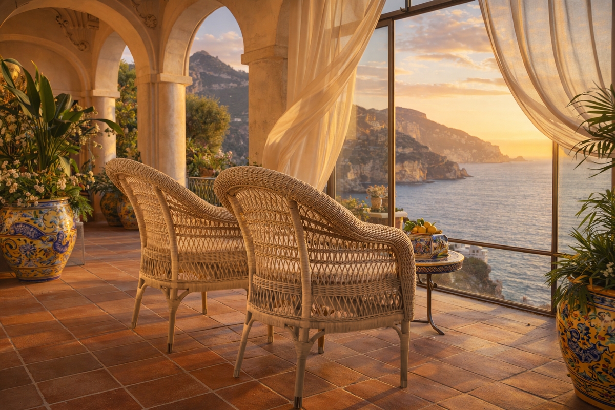 Ada - dining armchair - rattan