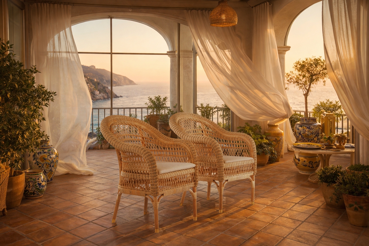 Ada - poltroncina - rattan