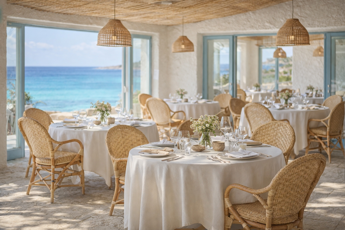 Bistrot CB01/C - Natural Rattan