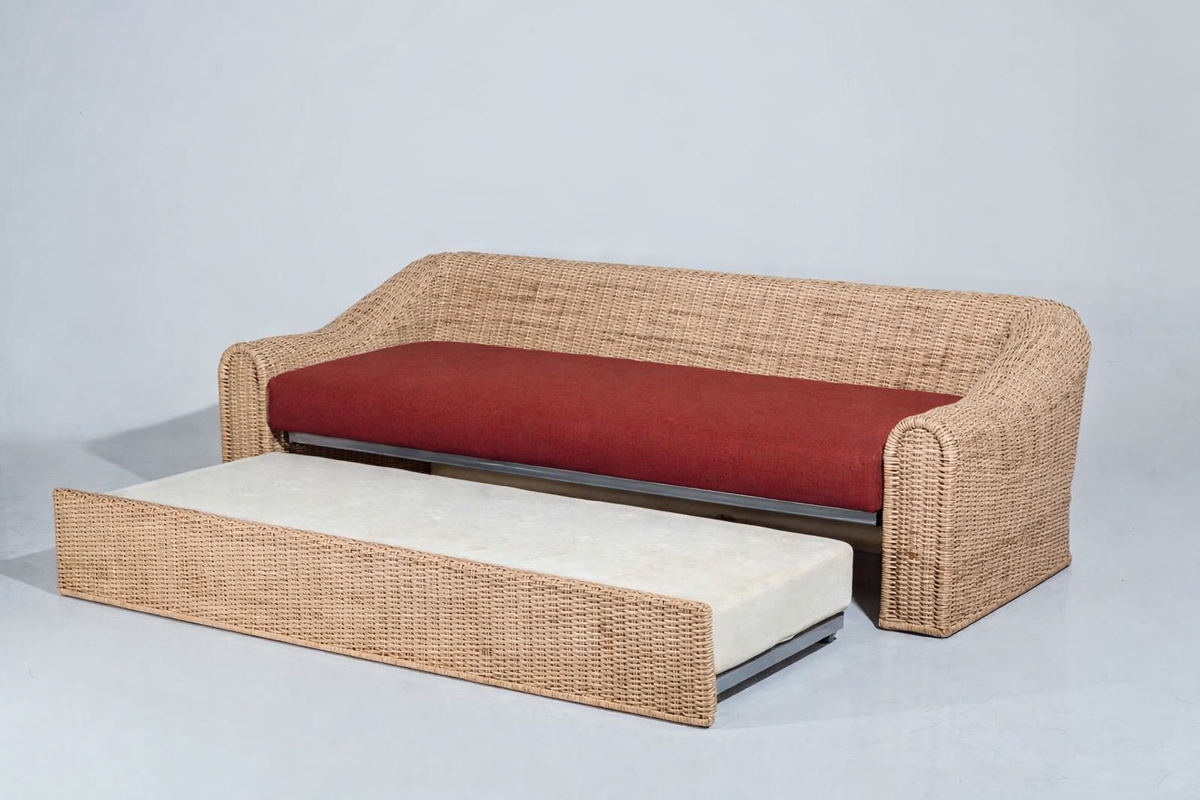 Palatino - sofa bed - Rattan