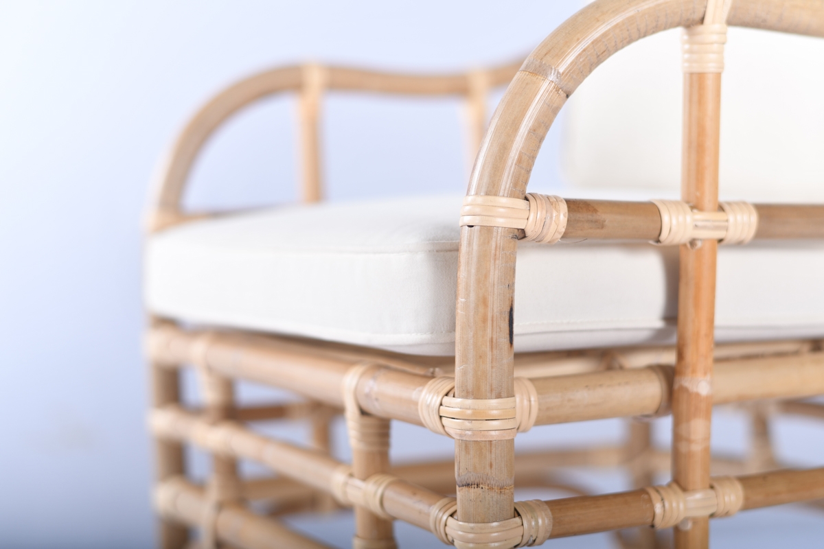 Amalia -  dining armchair - Rattan