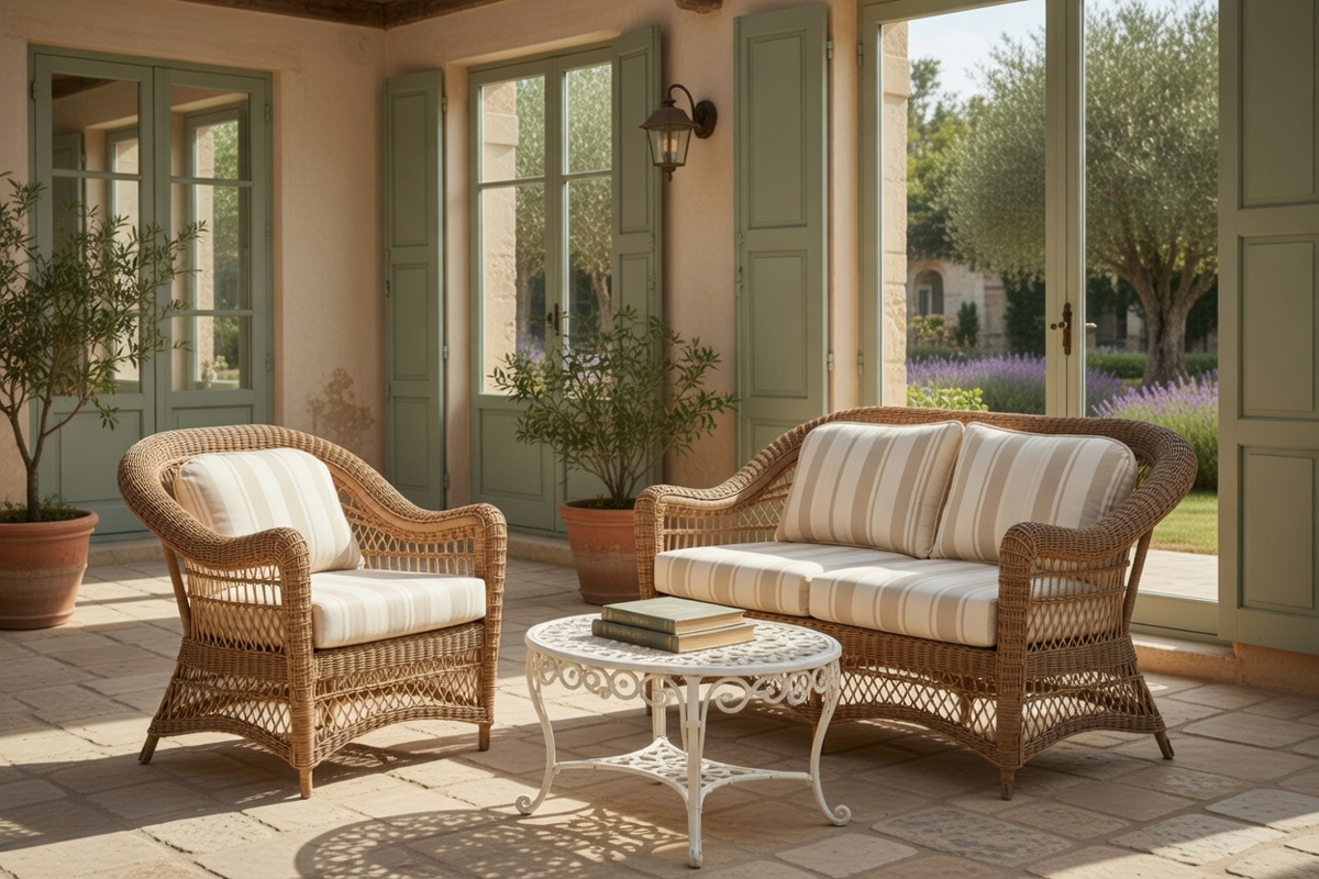 Classica Over - divano 2 posti - rattan