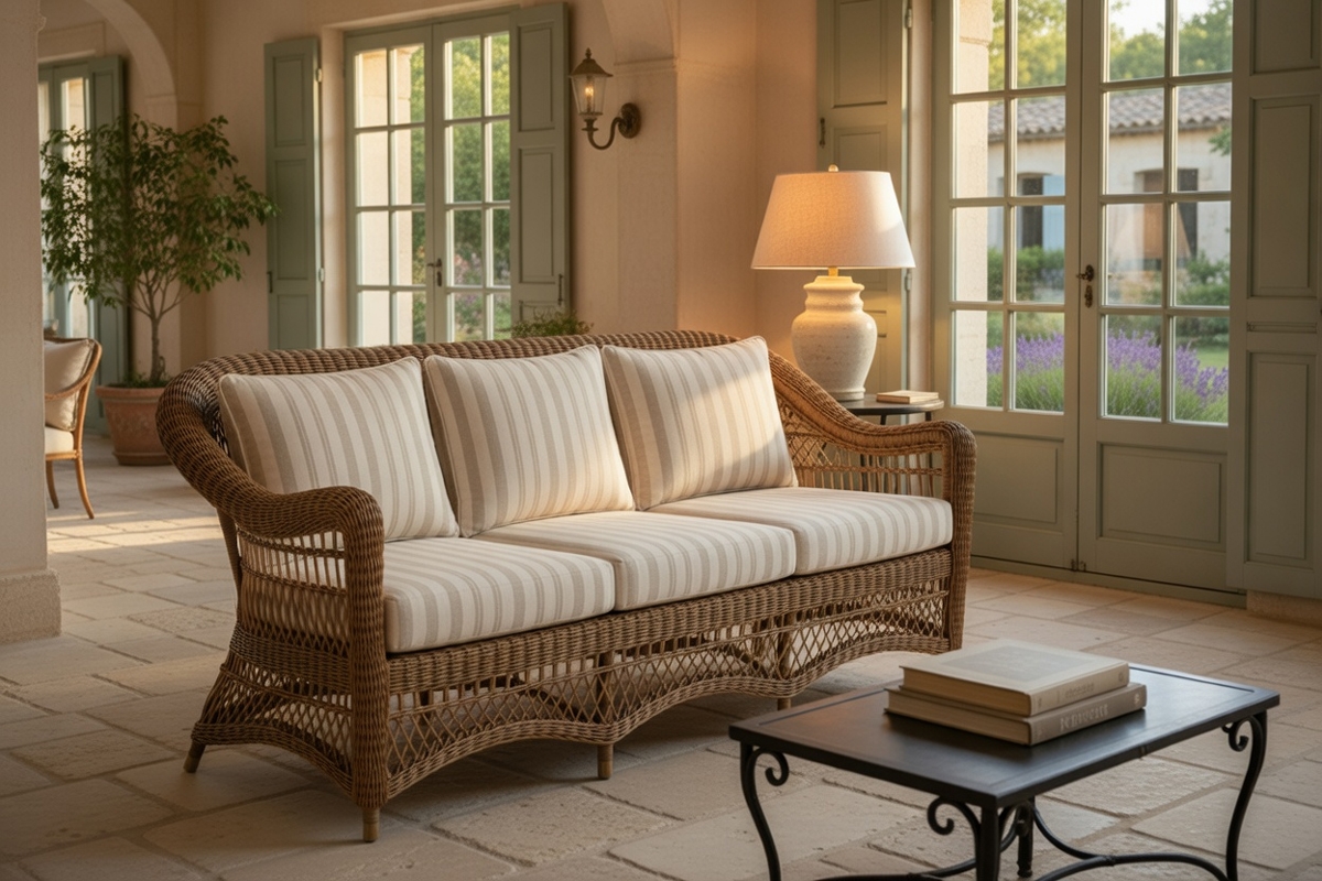 Classica Over - 3-Sitzer Sofa - rattan