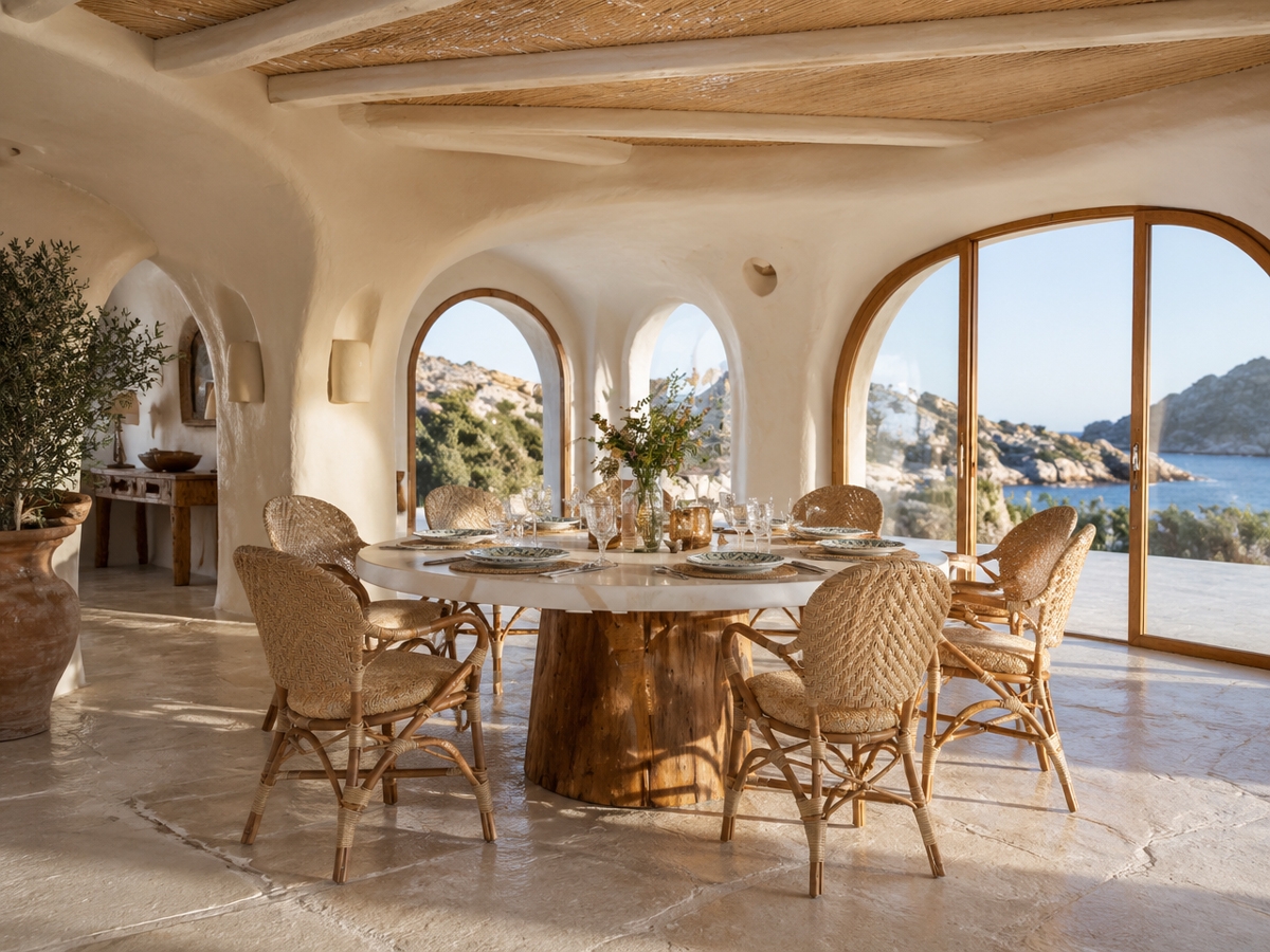 Bistrot CB01/C - Natural Rattan