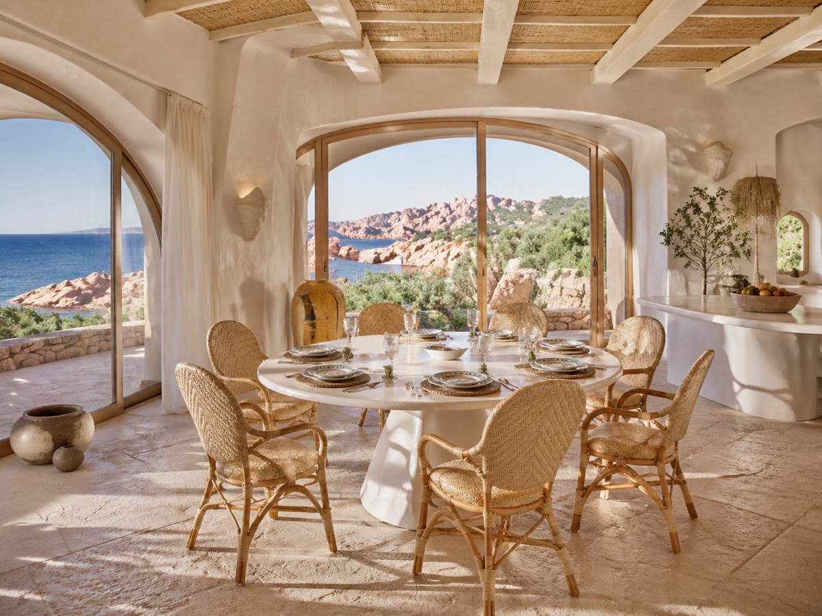 Bistrot CB01/C - Natural Rattan
