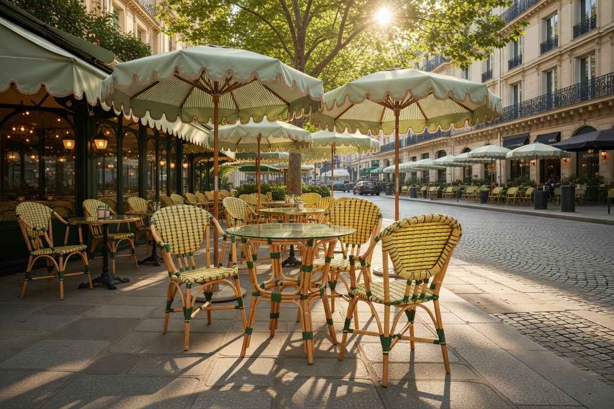 Bistrot SB05 - Rattan-Rahmen