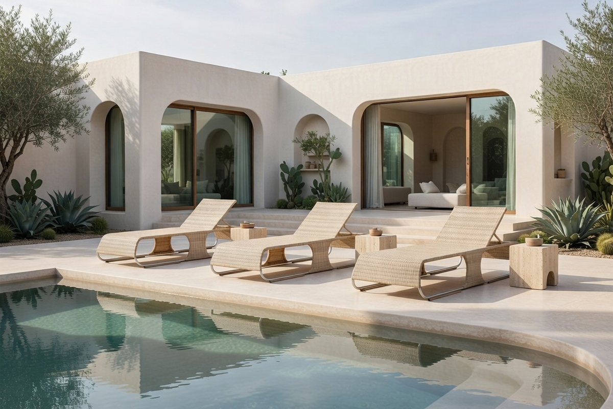 Plan - reclining sunbed