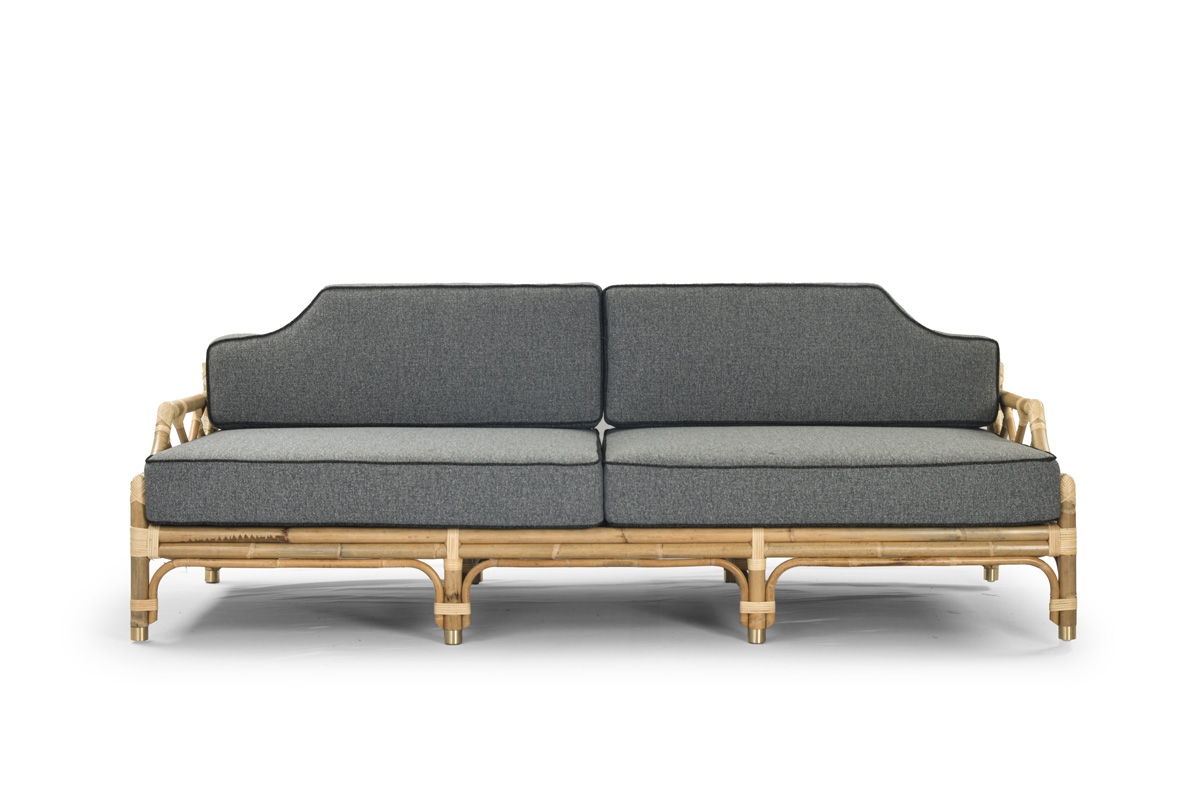 Callas - 3-Sitzer Sofa - rattan