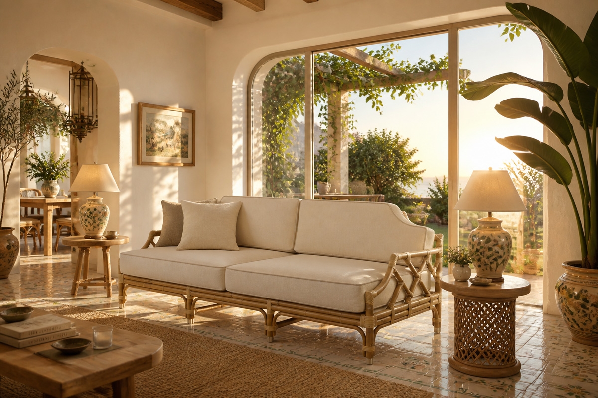 Callas -  3 seater sofa - Rattan