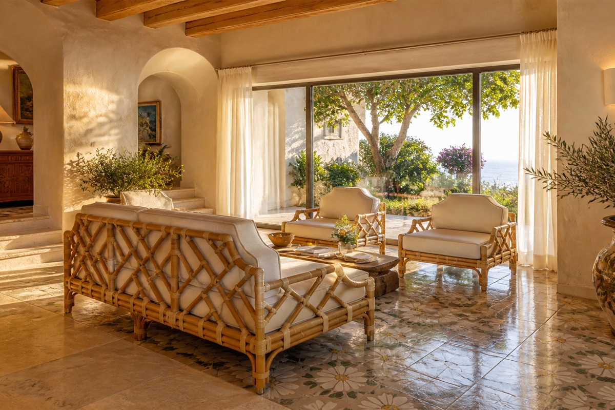 Callas -  armchair - Rattan
