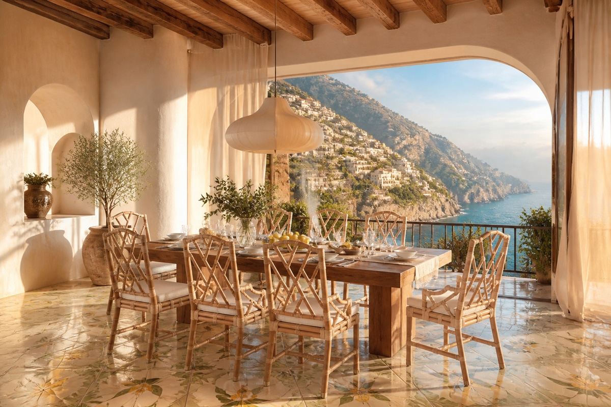 Callas -  dining armchair - Rattan
