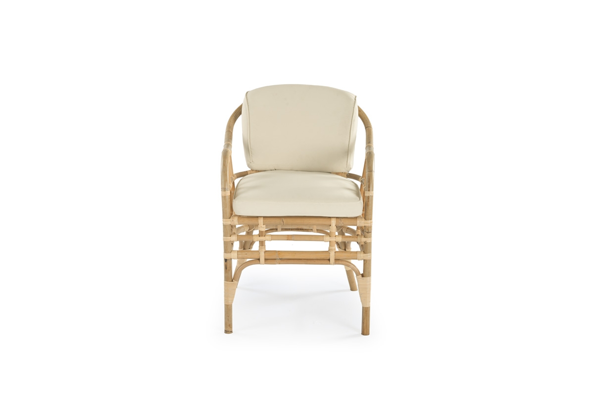 Amalia -  dining armchair - Rattan