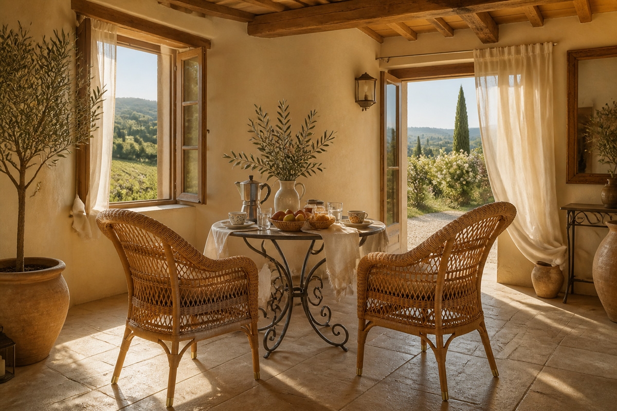 Ada - dining armchair - rattan