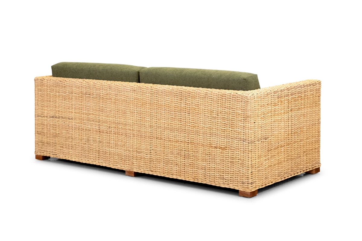 Breton - 3 seater sofa - rattan