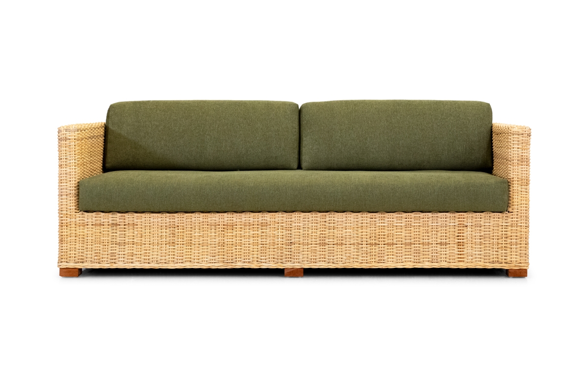 Breton - 3 seater sofa - rattan