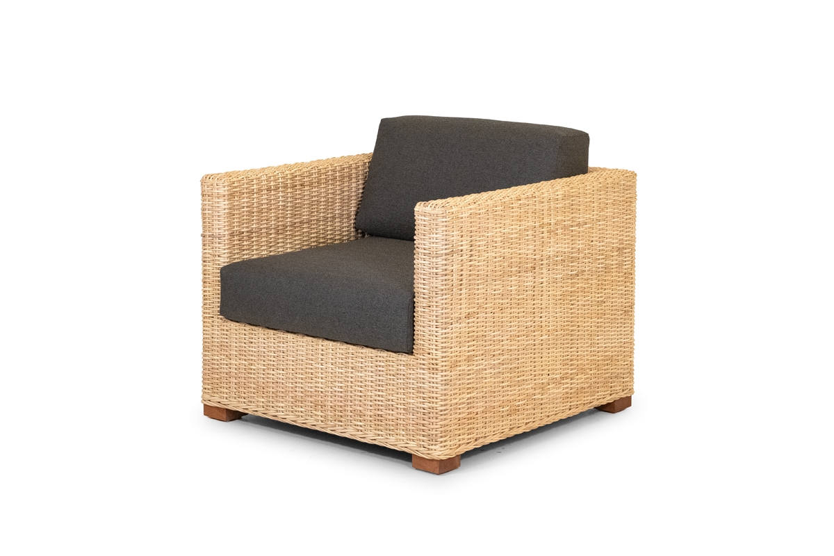 Breton - armchair - rattan