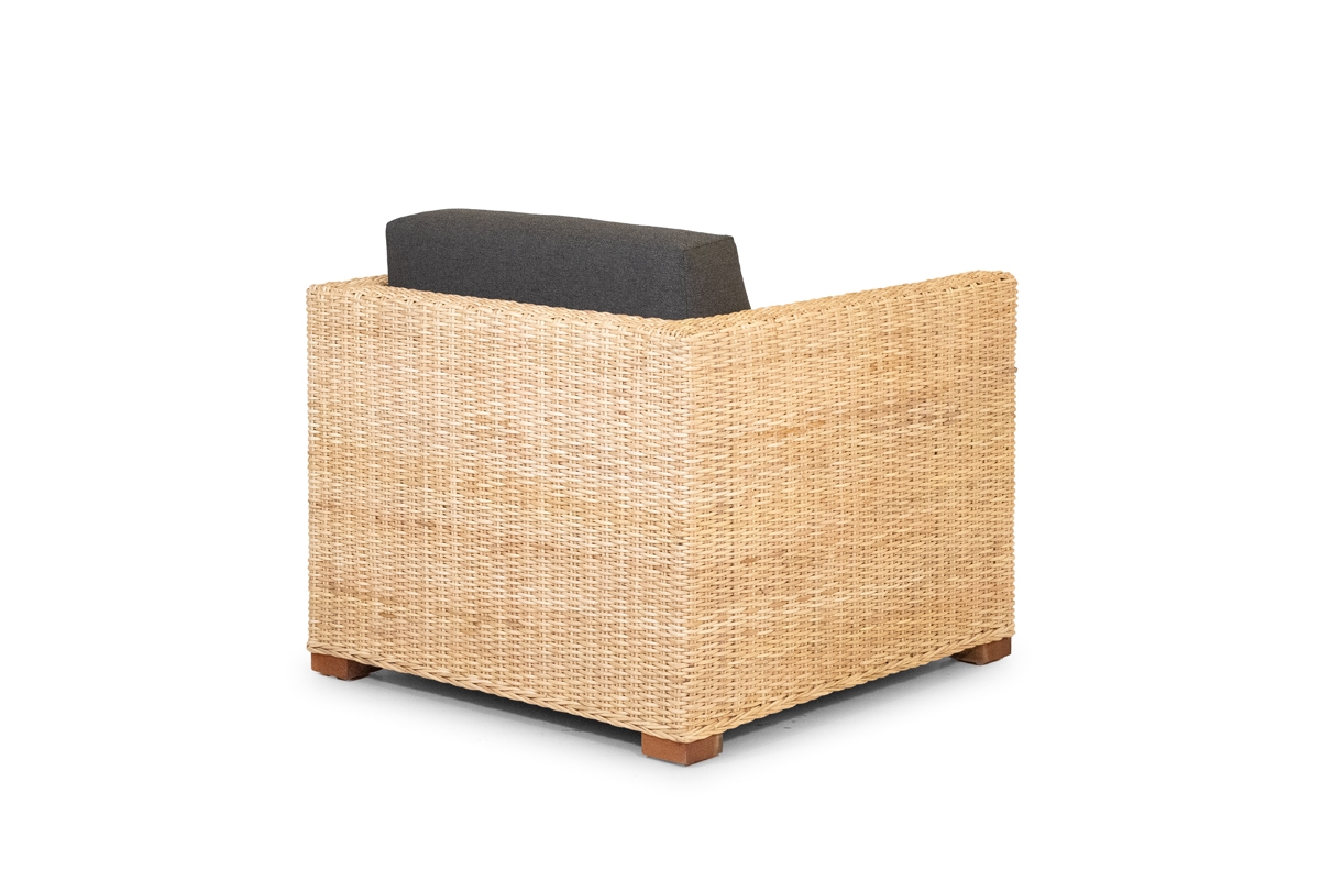 Breton - armchair - rattan