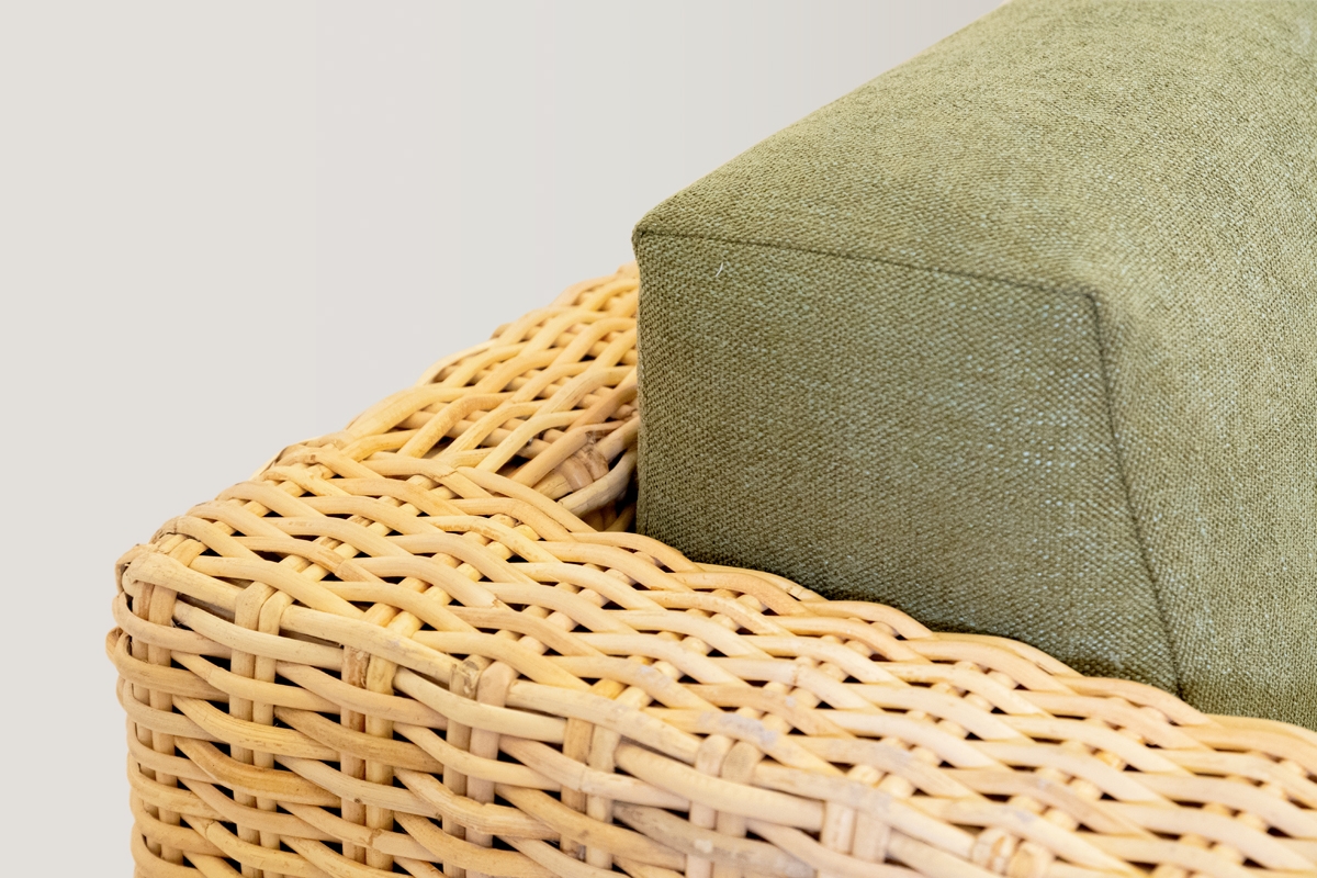 Breton - 3 seater sofa - rattan