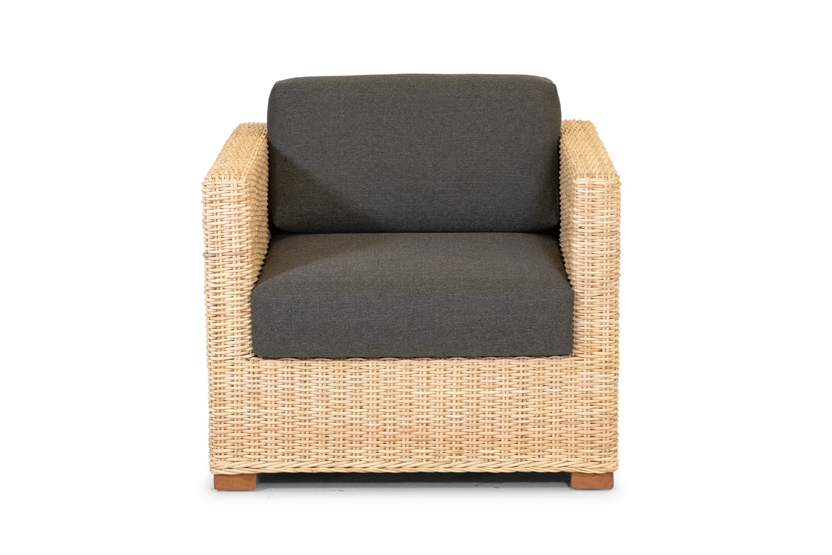 Breton - armchair - rattan
