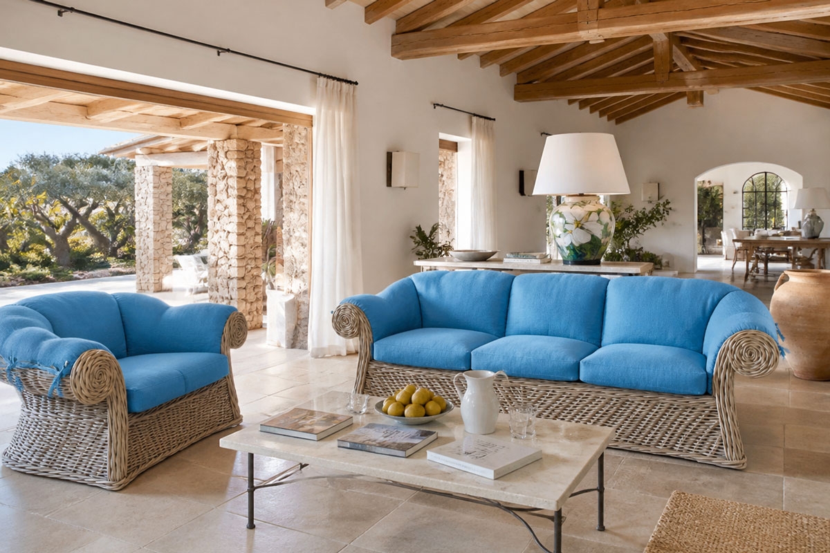 Roller - Sessel - rattan
