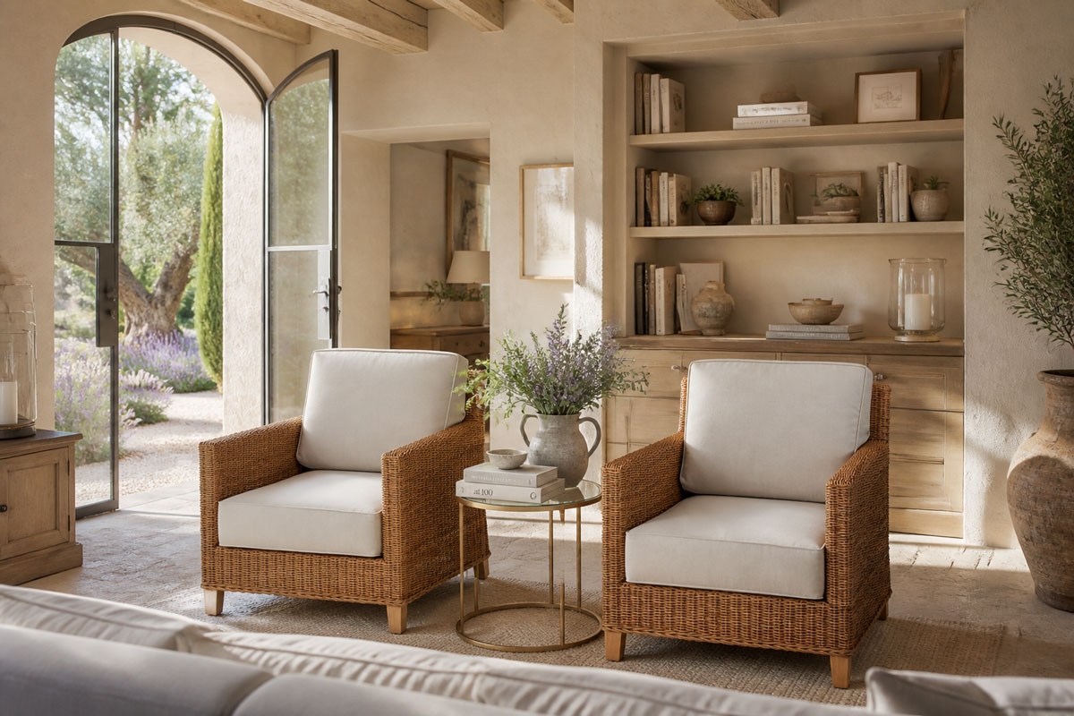 Tiffany - poltrona - Rattan