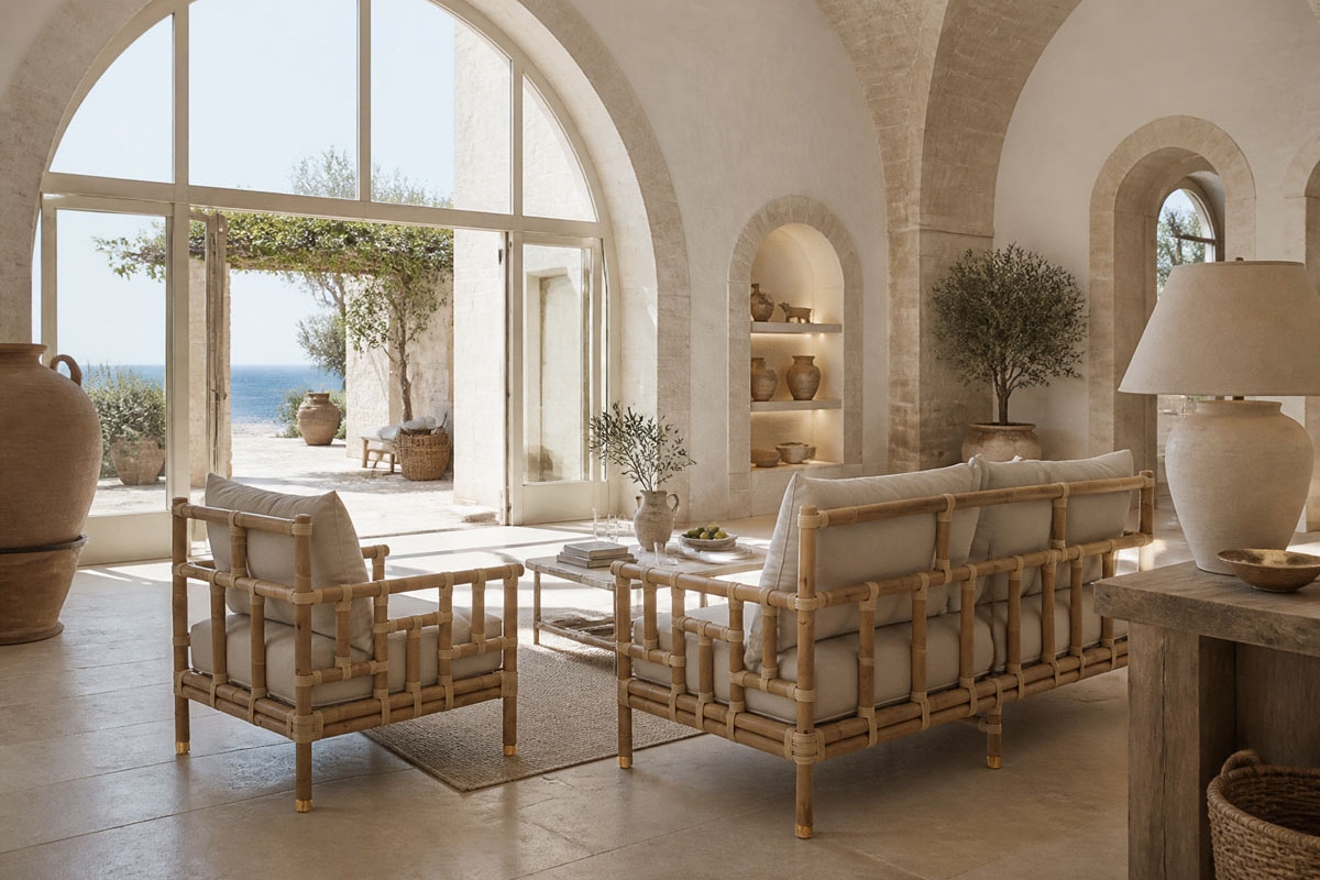 Mediterraneo Slim - divano 2 posti -...