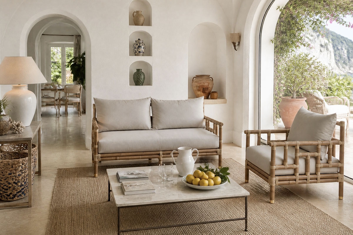 Mediterraneo Slim - SOFA 2 SITZPLÄTZE...