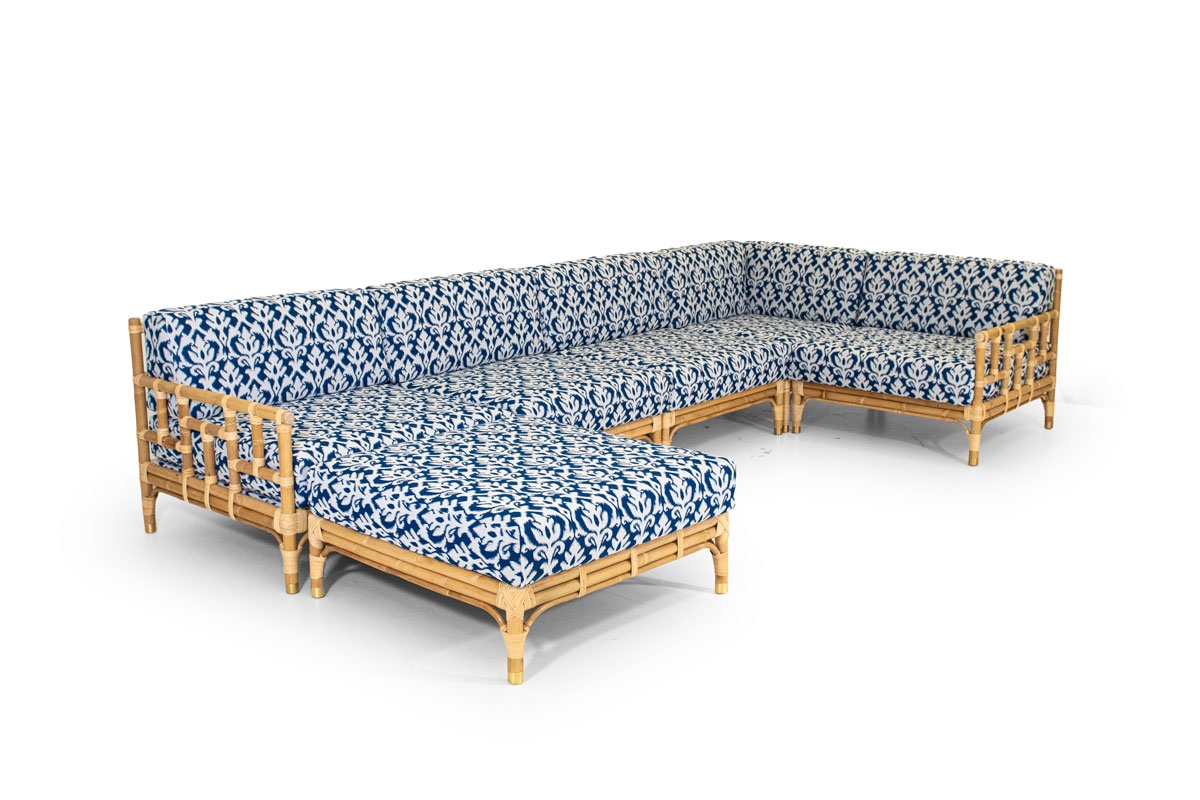 Mediterraneo - corner sofa - Rattan