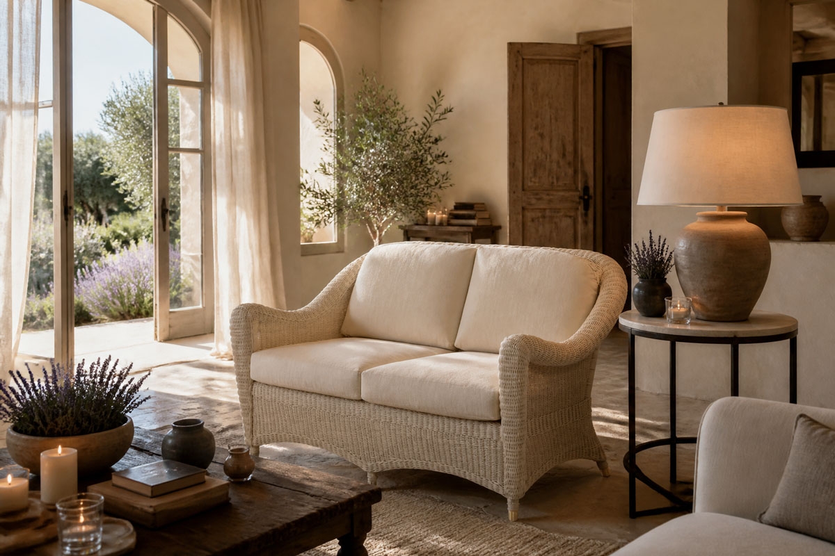 Consueto Over - 2-Sitzer Sofa - Rattan