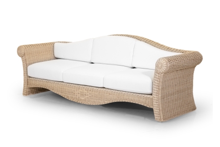 Adone - 3 seater sofa - Rattan