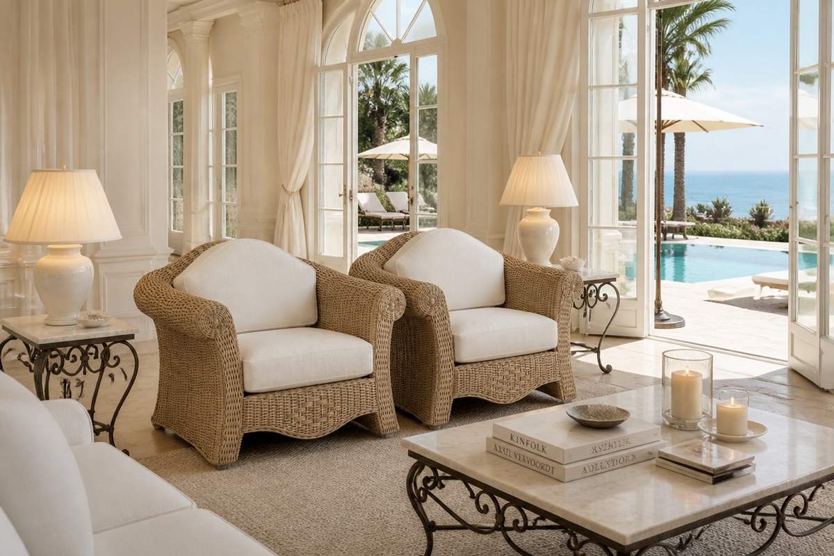 Adone - poltrona - Rattan