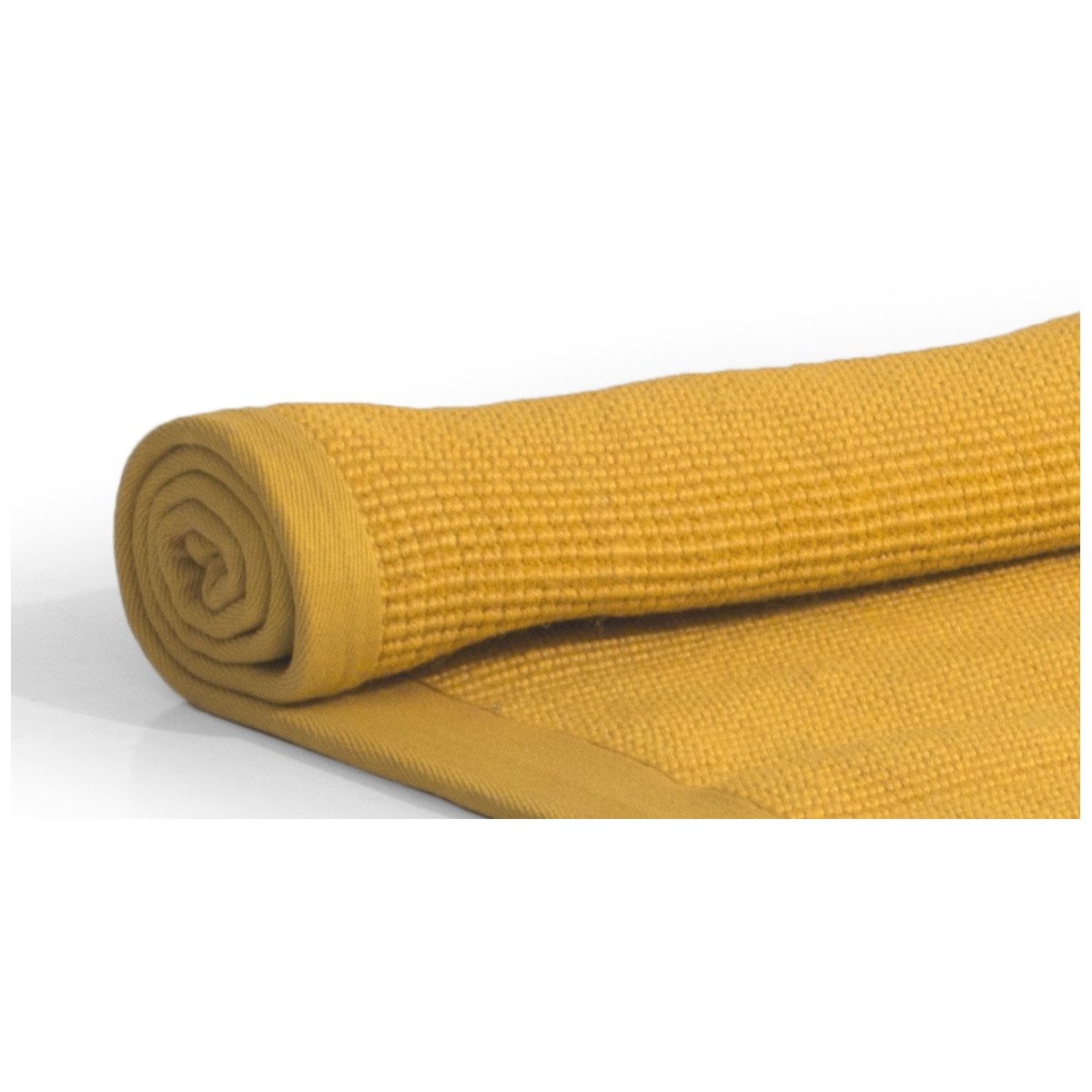 074 - Jute rug - Citrus yellow - 160x240