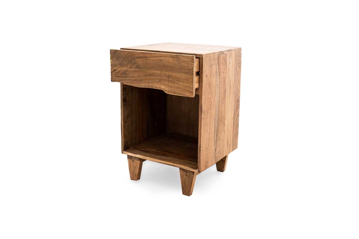 G101 teak bedside table