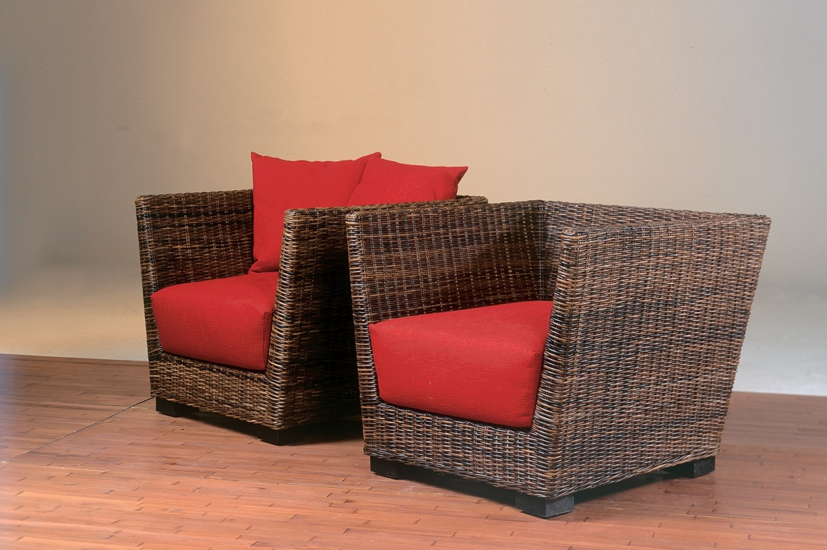 Enrico VIII - armchair - rattan