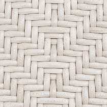 7 mm FLAT - HERRINGBONE - WHITE